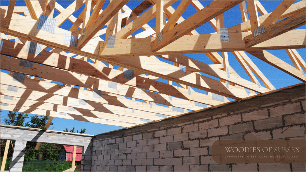 Timber Built Roof Essential Timber Roof Structures for Home Extensions | Woodies of Sussex